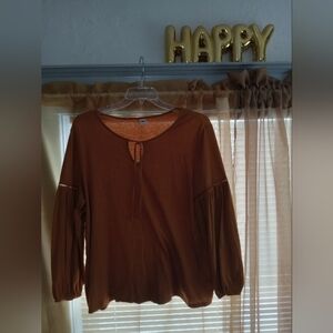 Old Navy Boho Orange Top